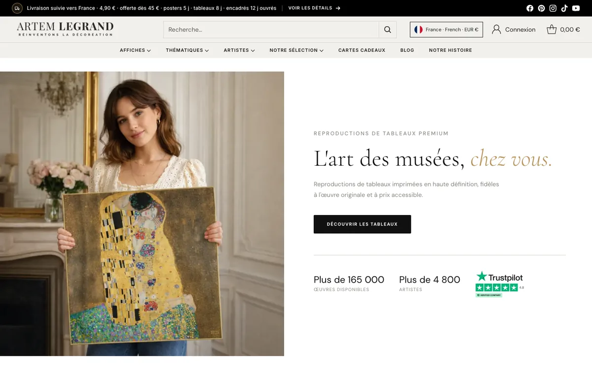 Boutique Artem Legrand